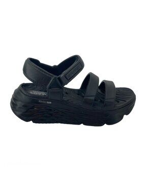 Skechers Women Sandal 111126 Max Cushioning-Aura Black